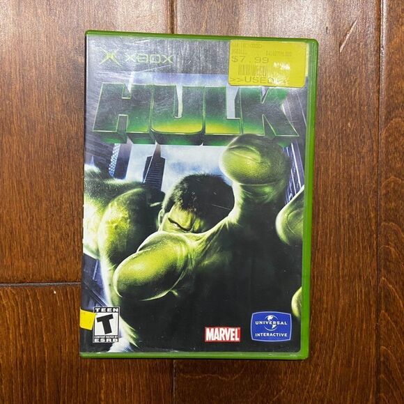 Hulk Microsoft Original Xbox Video Game Complete CIB With Manual Marvel - Picture 5 of 5